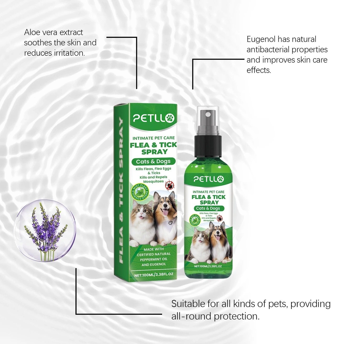 Petllo™ Flea & Tick Spray